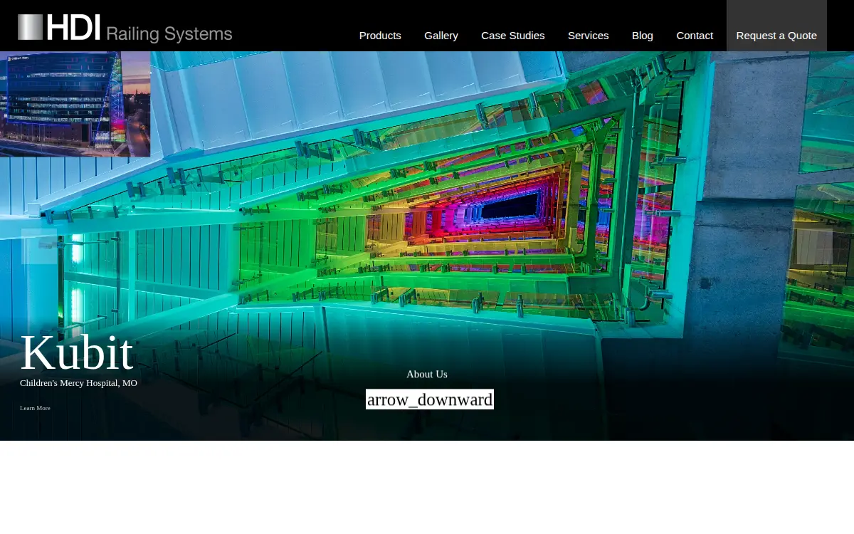 Homepage of Handrail Design INC