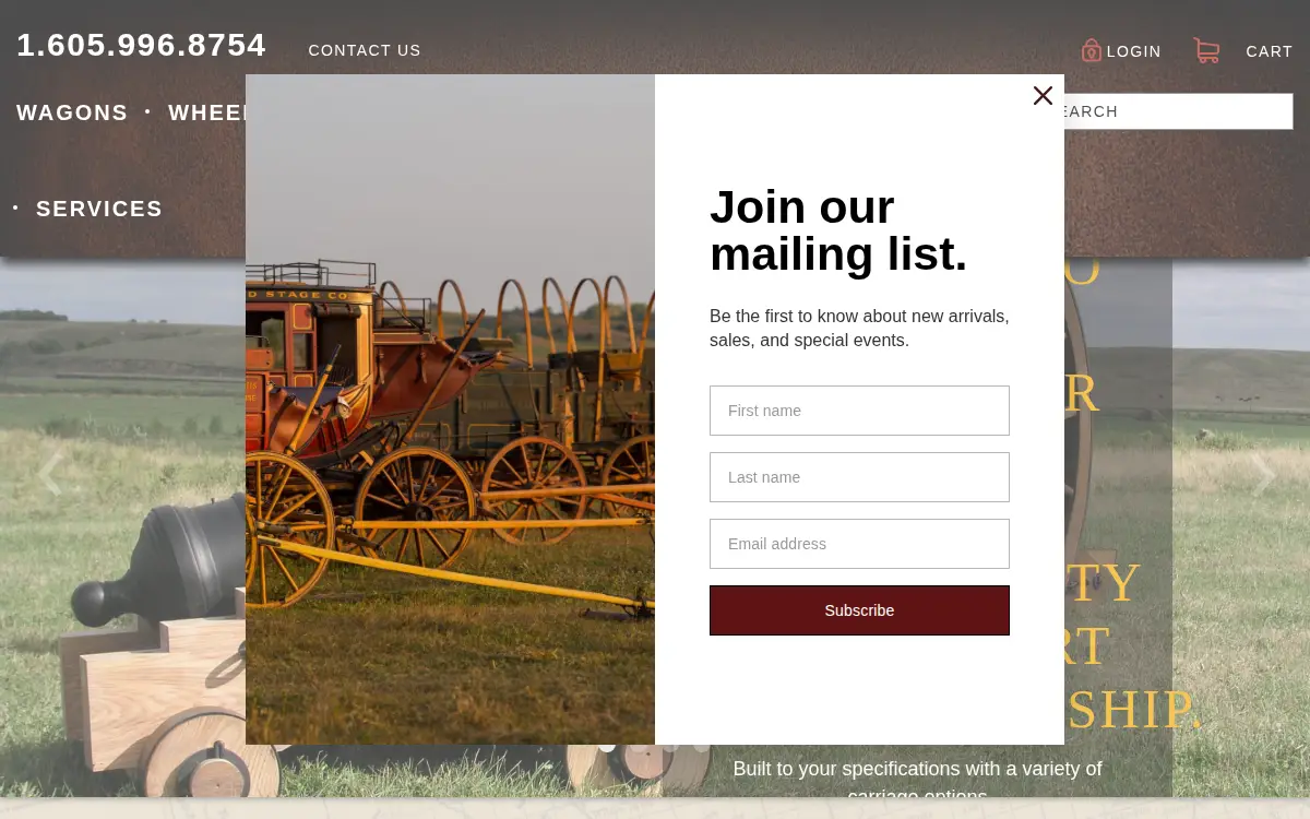 Homepage of D & H Hansen INC