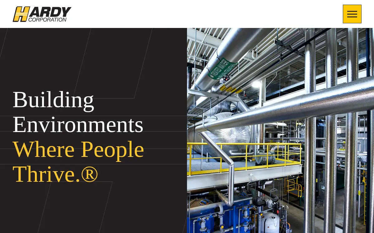 Homepage of Hardy CORP