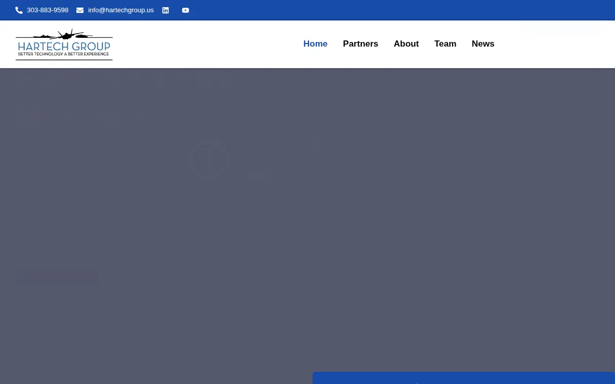 Homepage of Hartech Group LLC