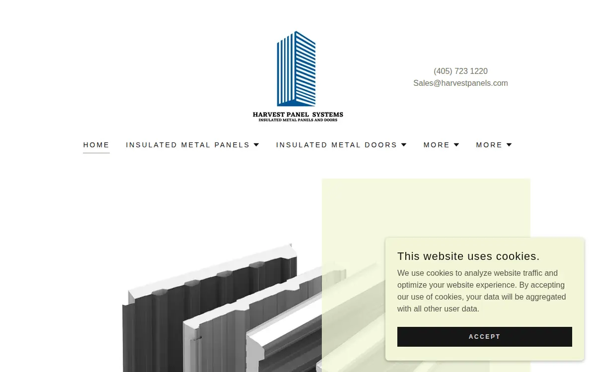 Homepage of US Panels LLC