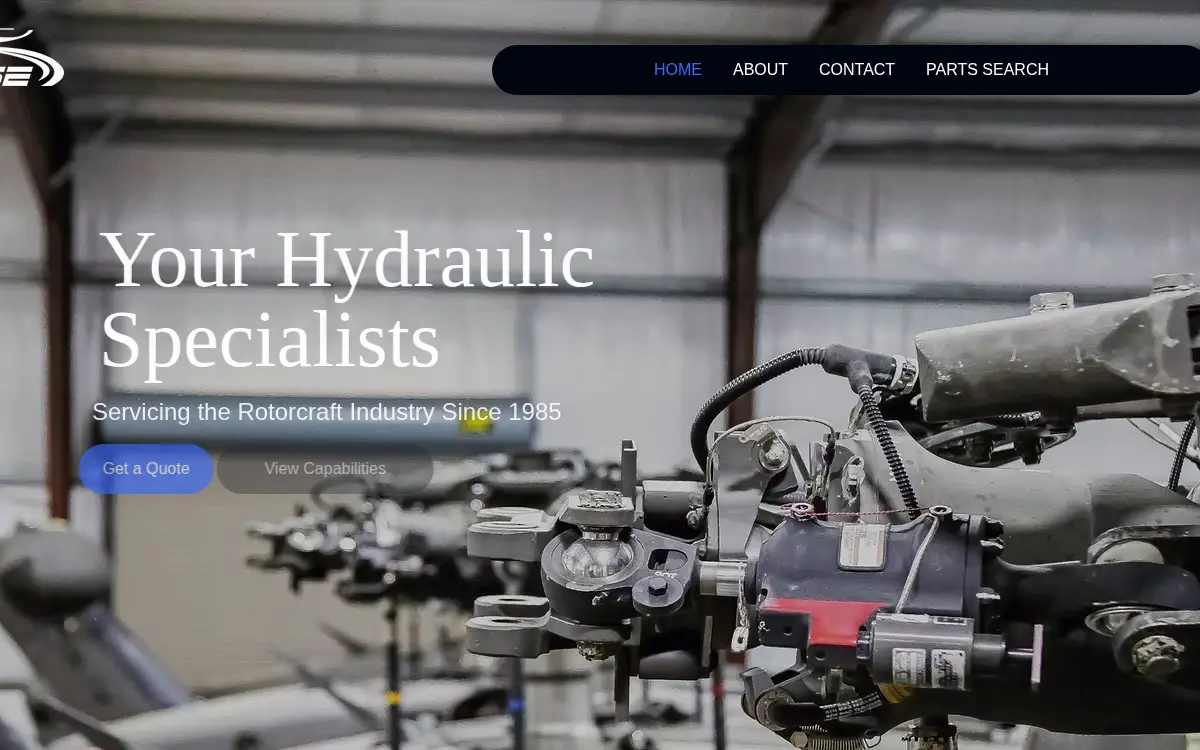 Homepage of Helicopter Accessory Service East, INC.