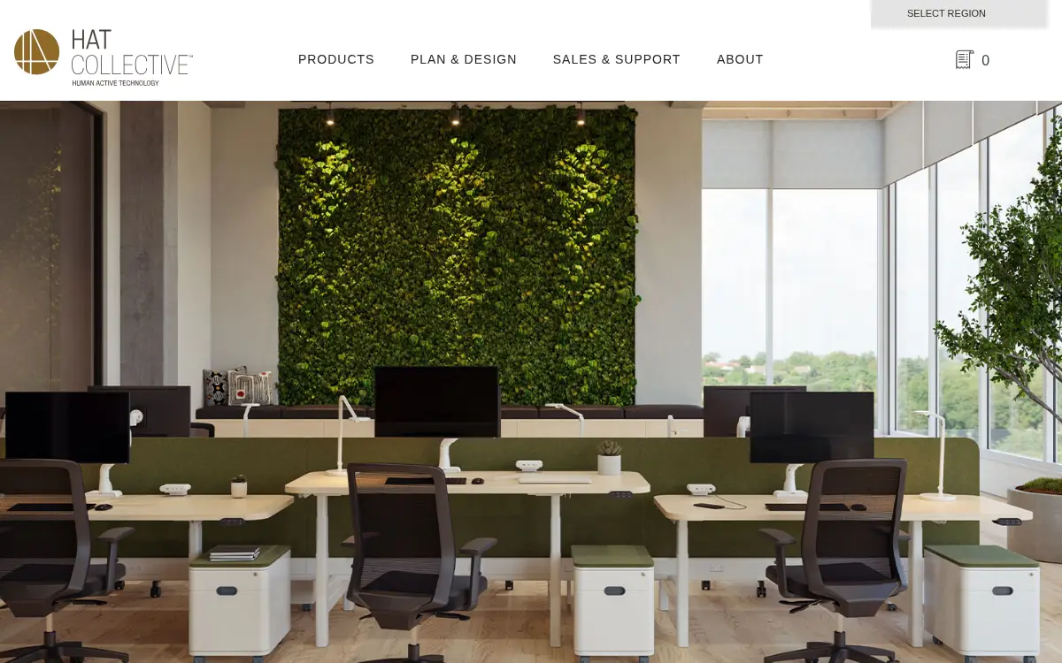 Homepage of Human Active Technology, LLC