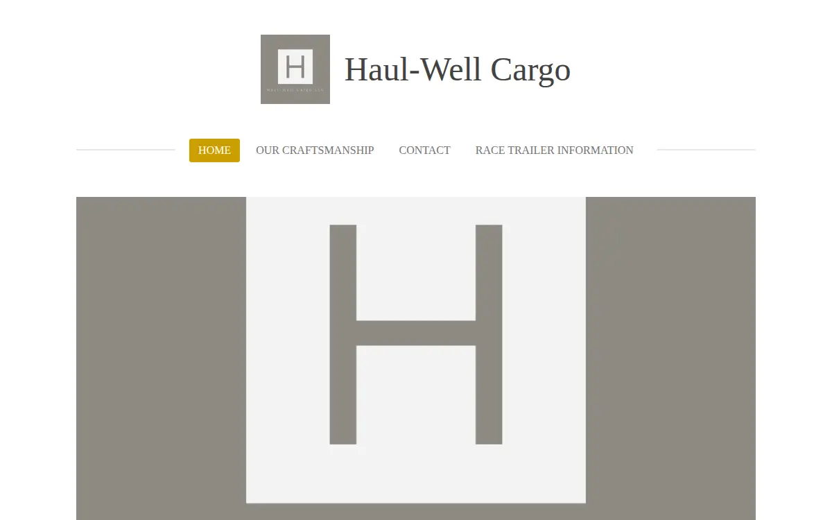 Homepage of Haul-well Cargo LLC