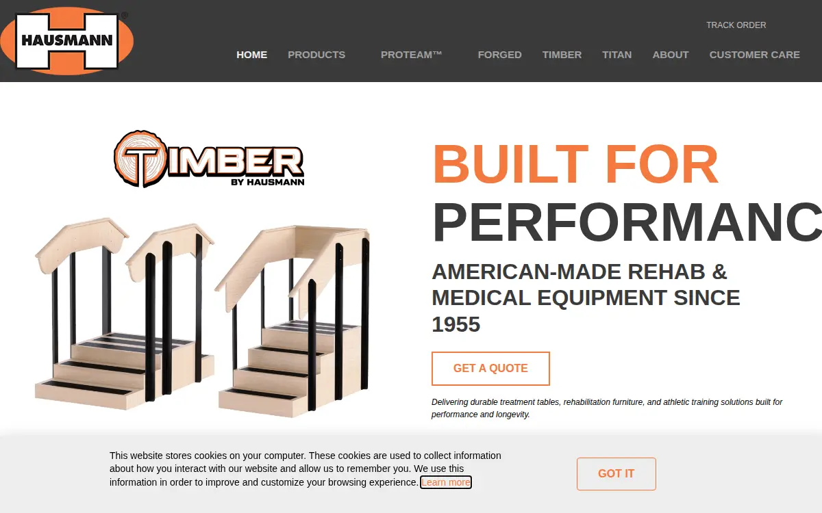 Homepage of Hausmann Enterprises, LLC