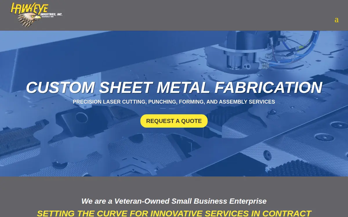 Homepage of Hawkeye Industries INC