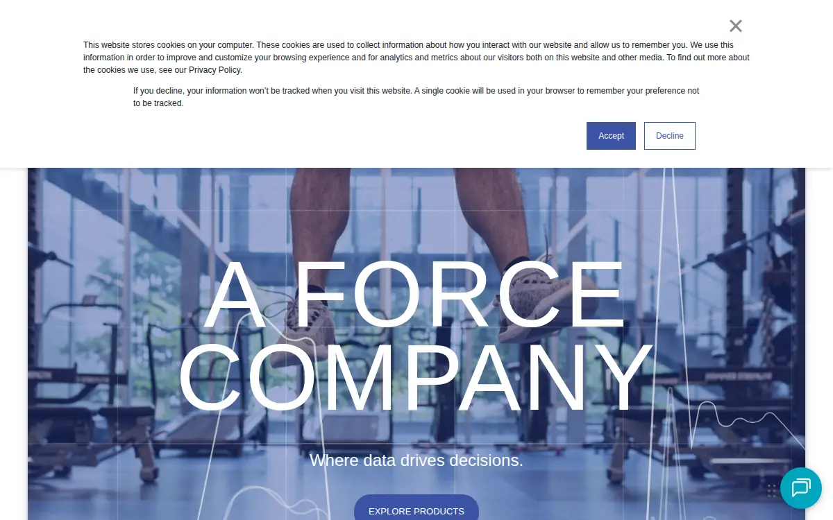 Homepage of Hawkin Dynamics INC.