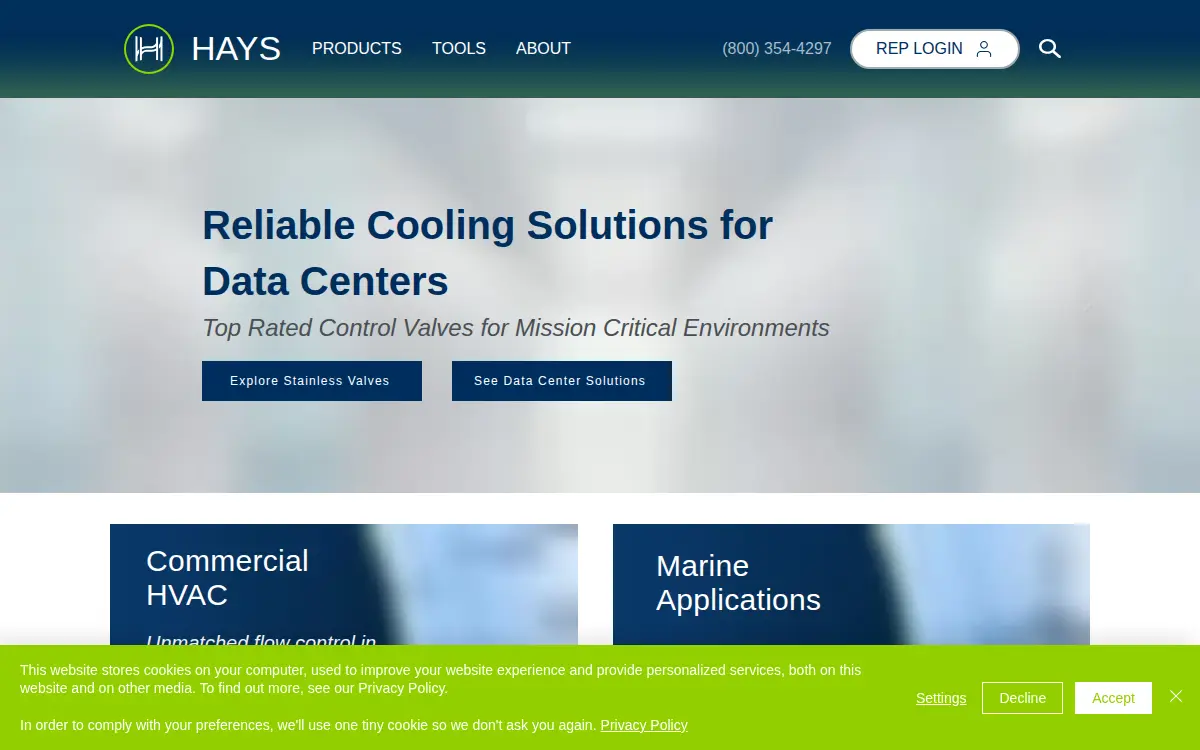 Homepage of Romac Industries, INC.