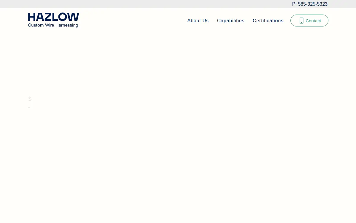 Homepage of Hazlow Electronics, INC.