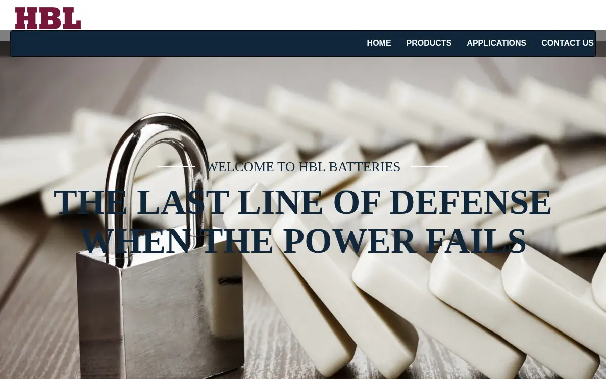 Homepage of Hbl America INC.