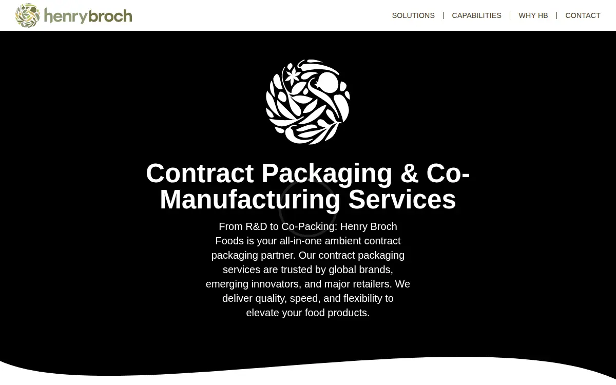 Homepage of Henry Broch & CO.