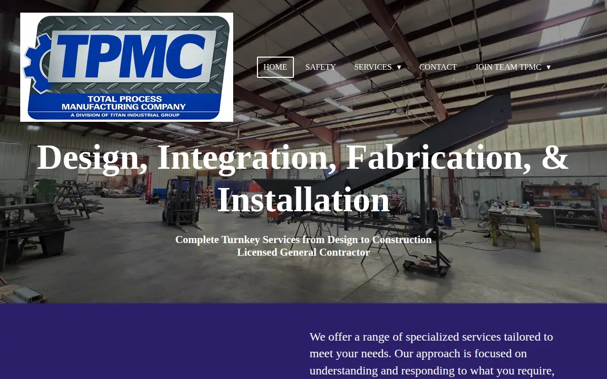 Homepage of Hcb Tpmc, INC