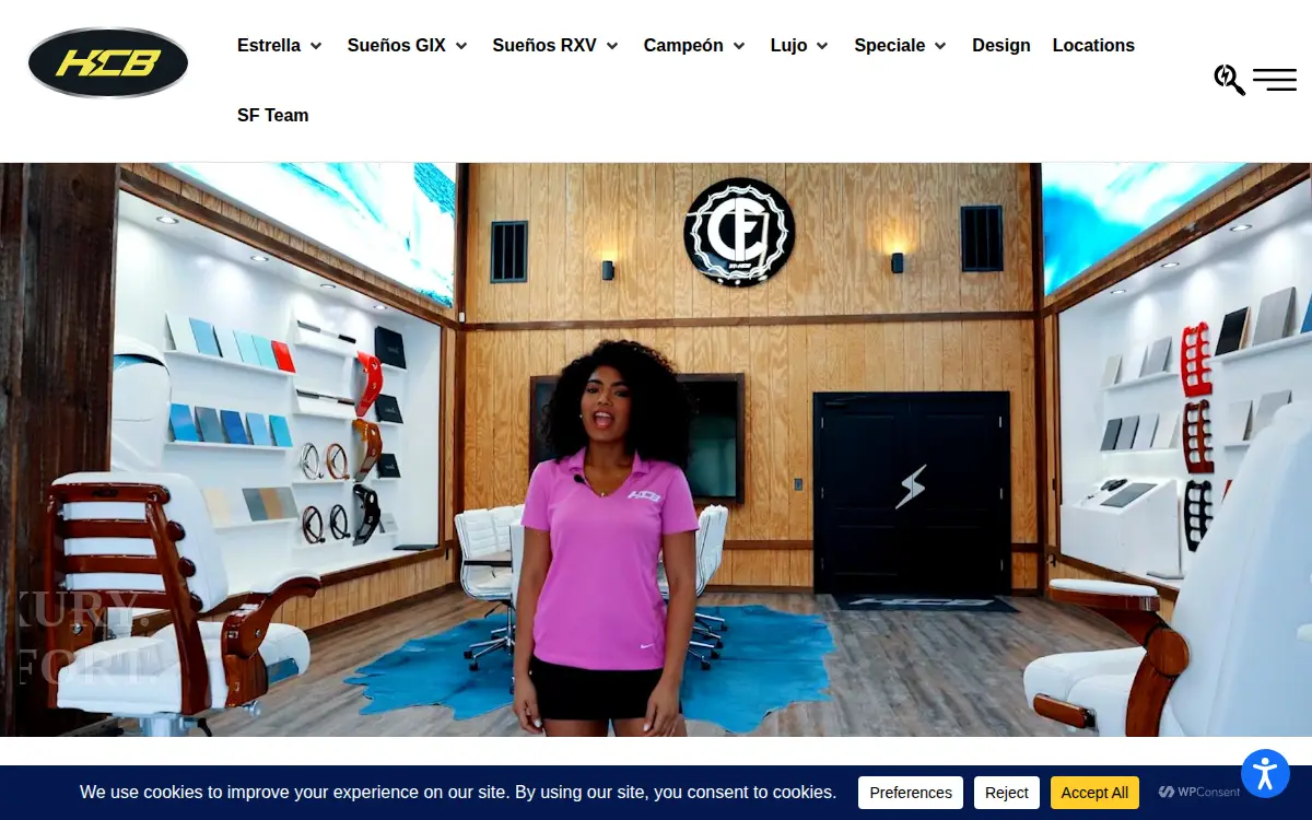 Homepage of Hydrasports Custom Boats, LLC.