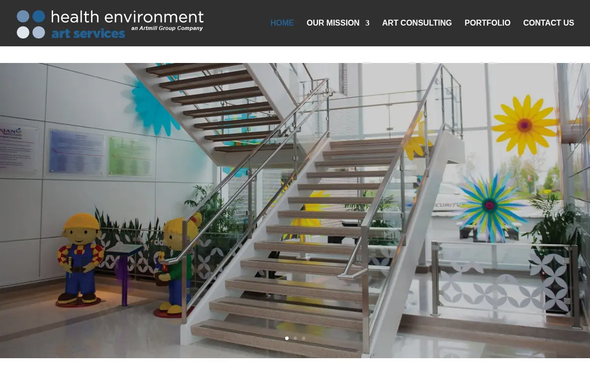 Homepage of Chc Art Services LLC