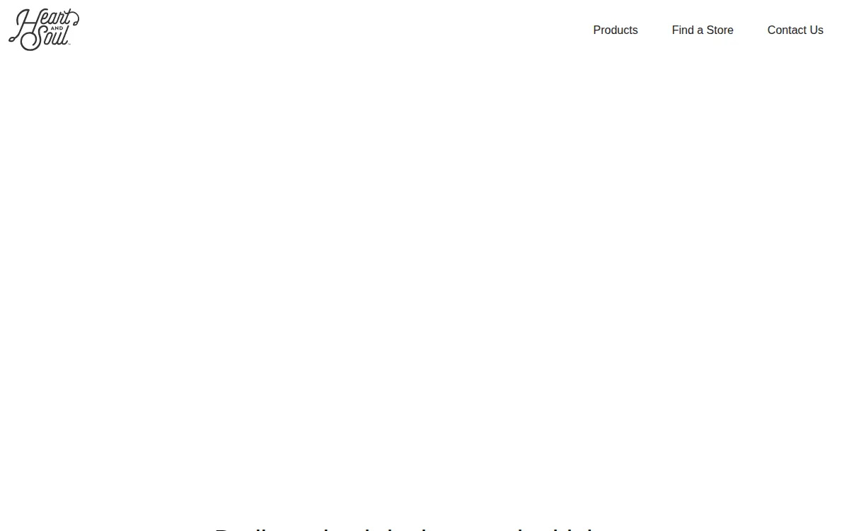 Homepage of H&s Quality Foods, LLC