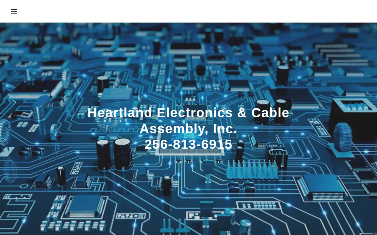 Homepage of Heartland Electronics & Cable Assembly, INC