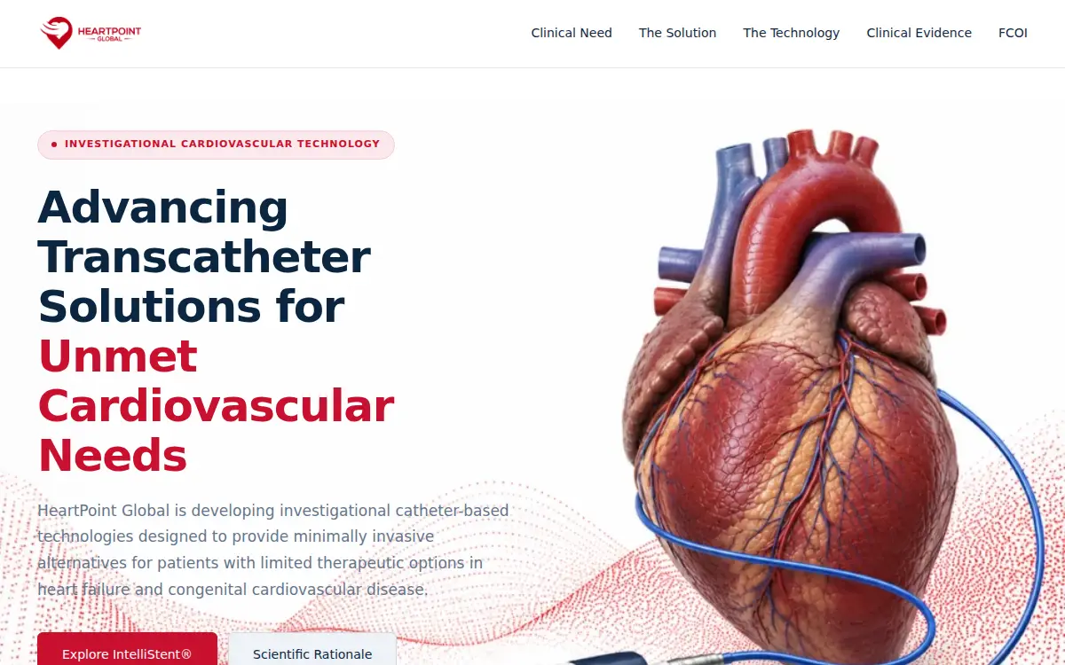 Homepage of Heartpoint Global INC