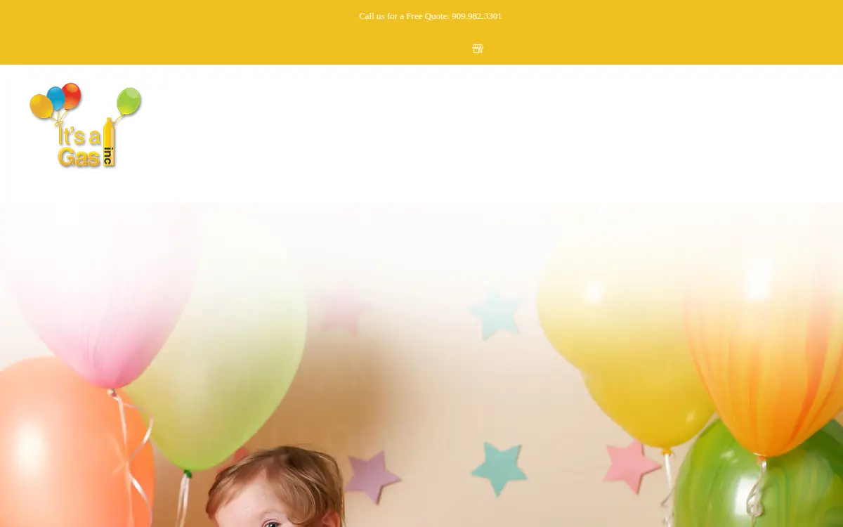 Homepage of It's a Gas, INC
