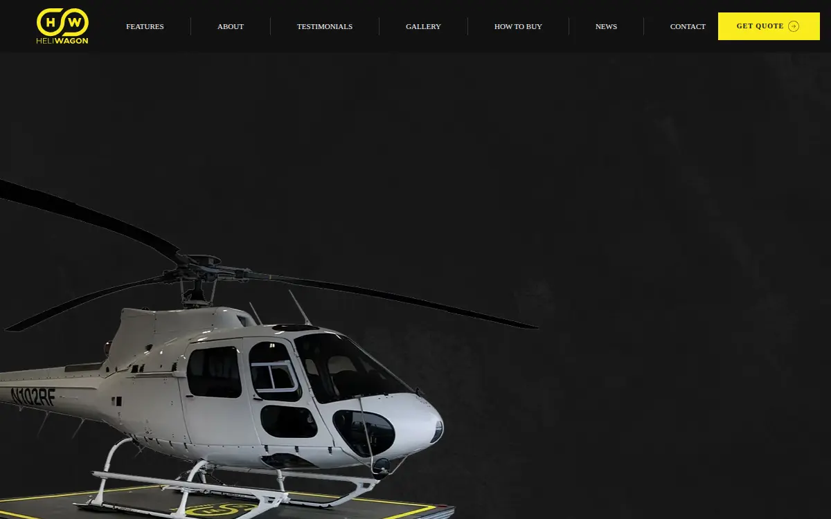 Homepage of Heliwagon INC