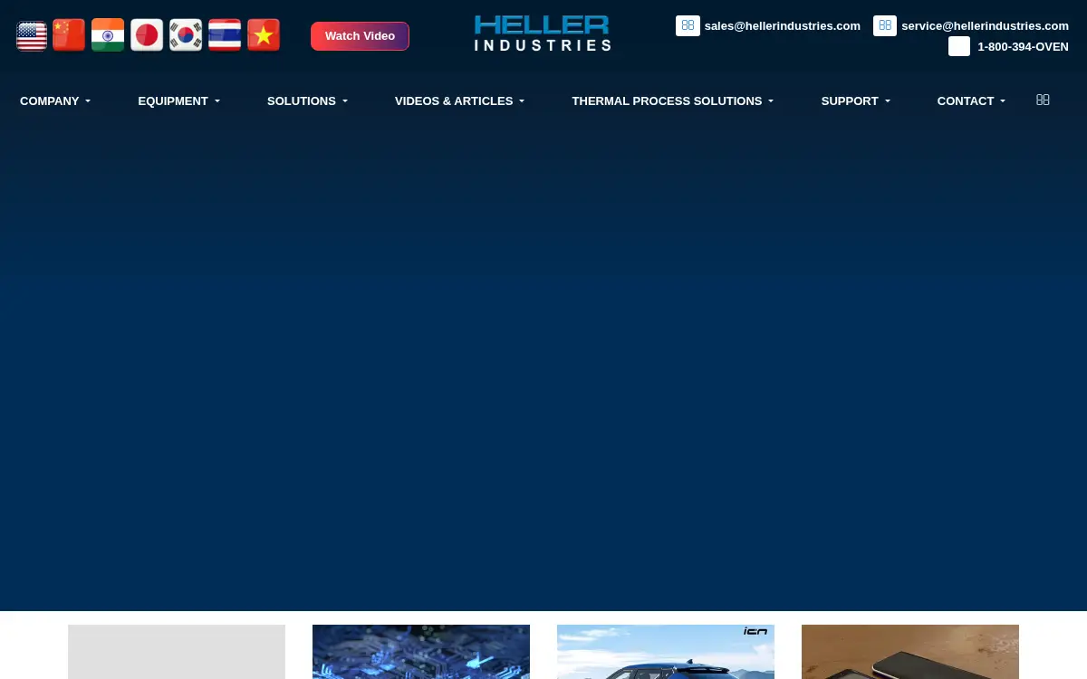 Homepage of Heller Industries INC