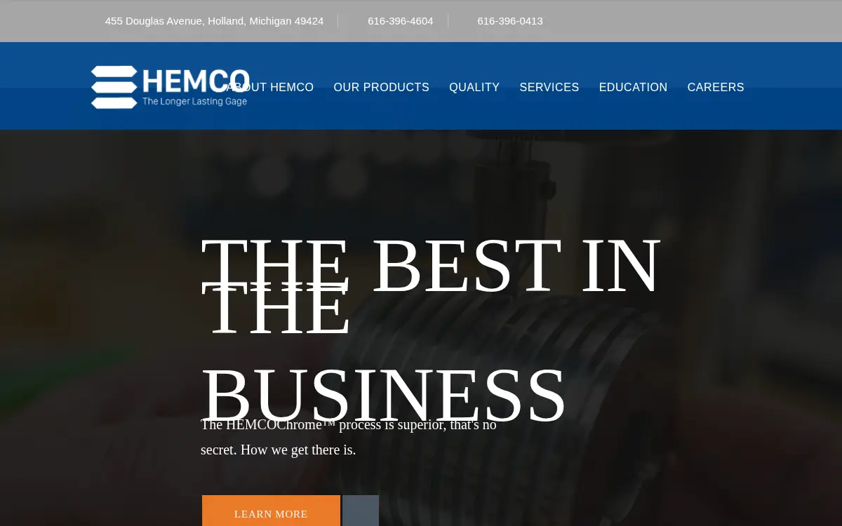 Homepage of He Morse CO