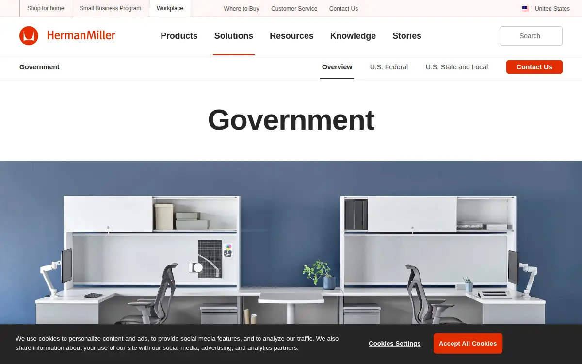 Homepage of Millerknoll INC