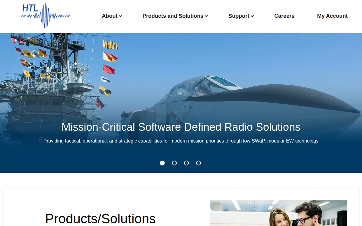 Homepage of Herrick Technology Laboratories INC