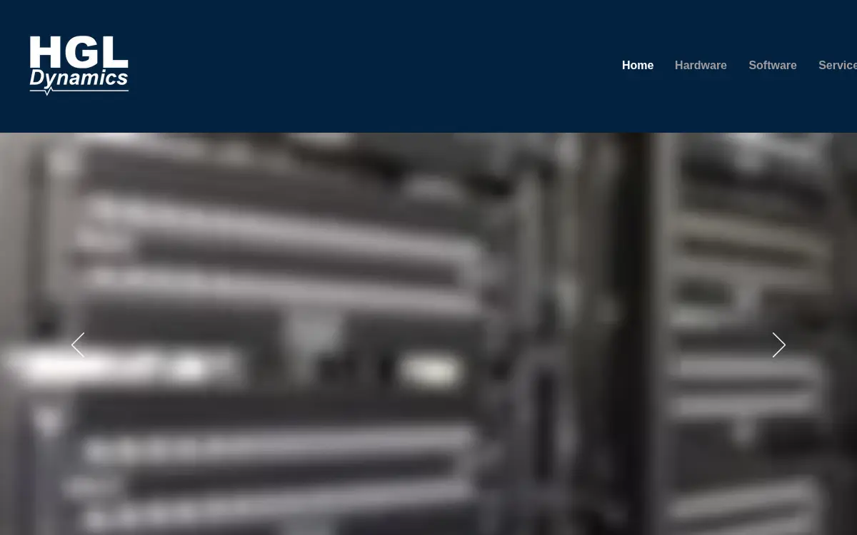Homepage of Hgl Dynamics, INC.