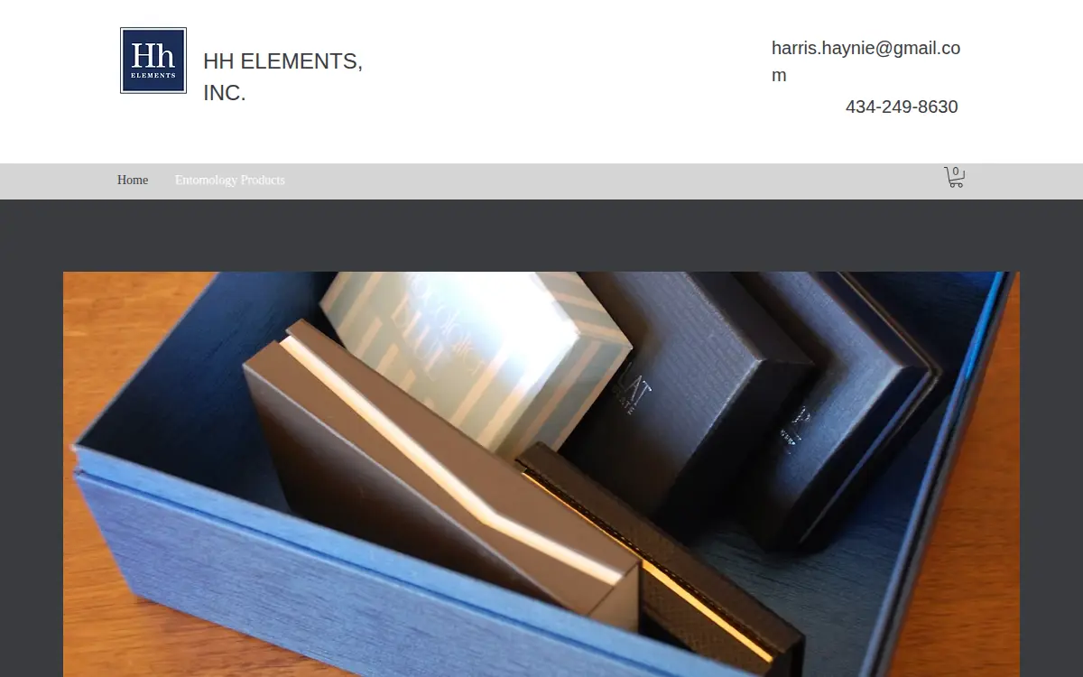 Homepage of H. H. Elements, INC.