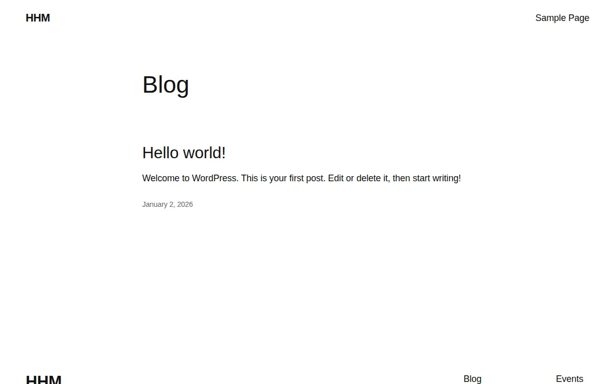 Homepage of Hh Mercer INC