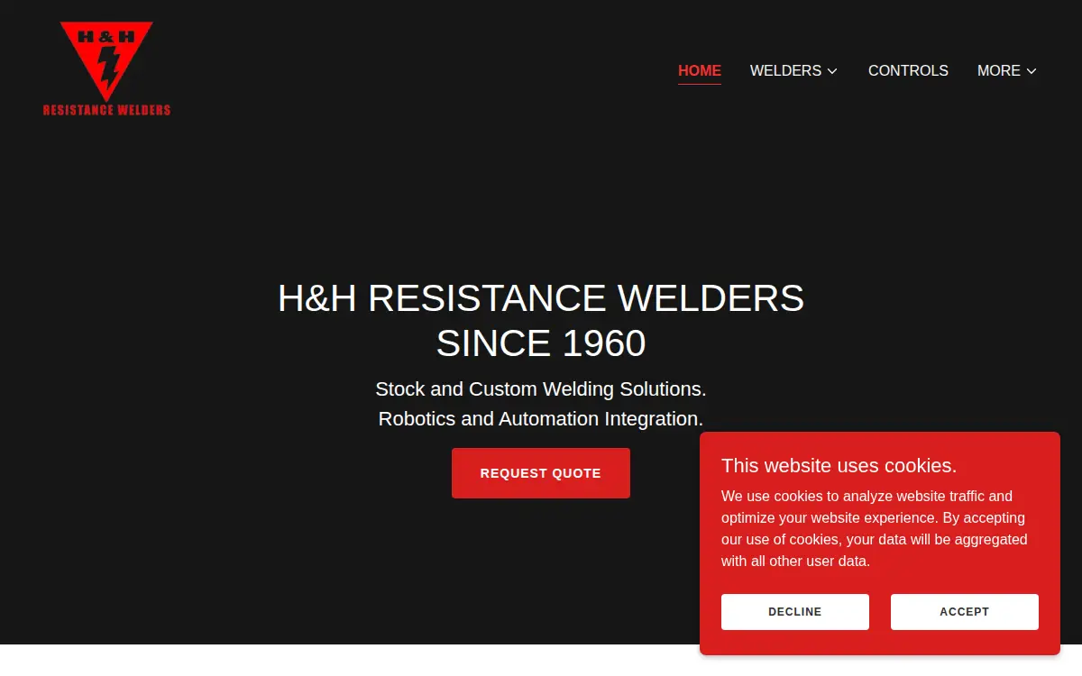 Homepage of The Eron Corporation