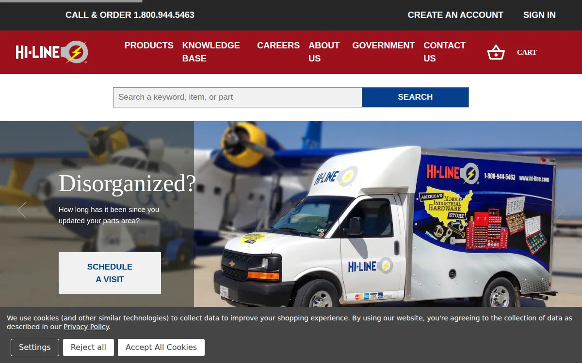Homepage of Hi-line Electric CO INC