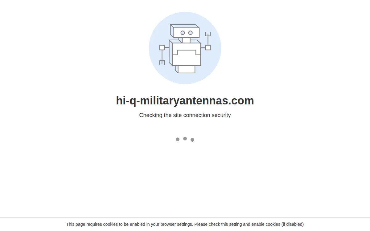 Homepage of Hi-q-military Antennas-aes LLC