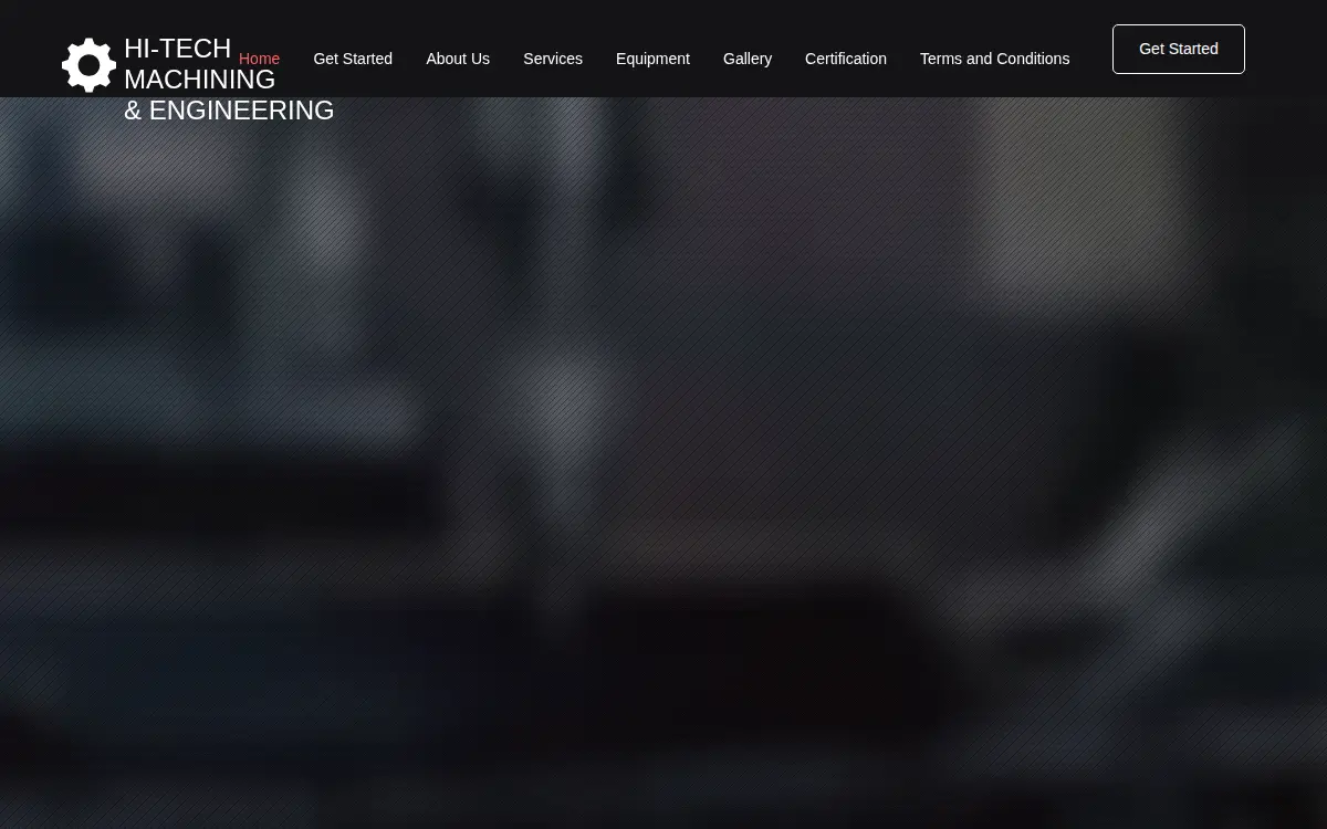 Homepage of Hi Tech Machining & Engineering LLC
