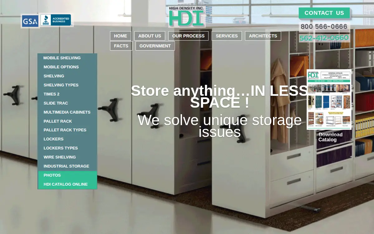 Homepage of High Density INC