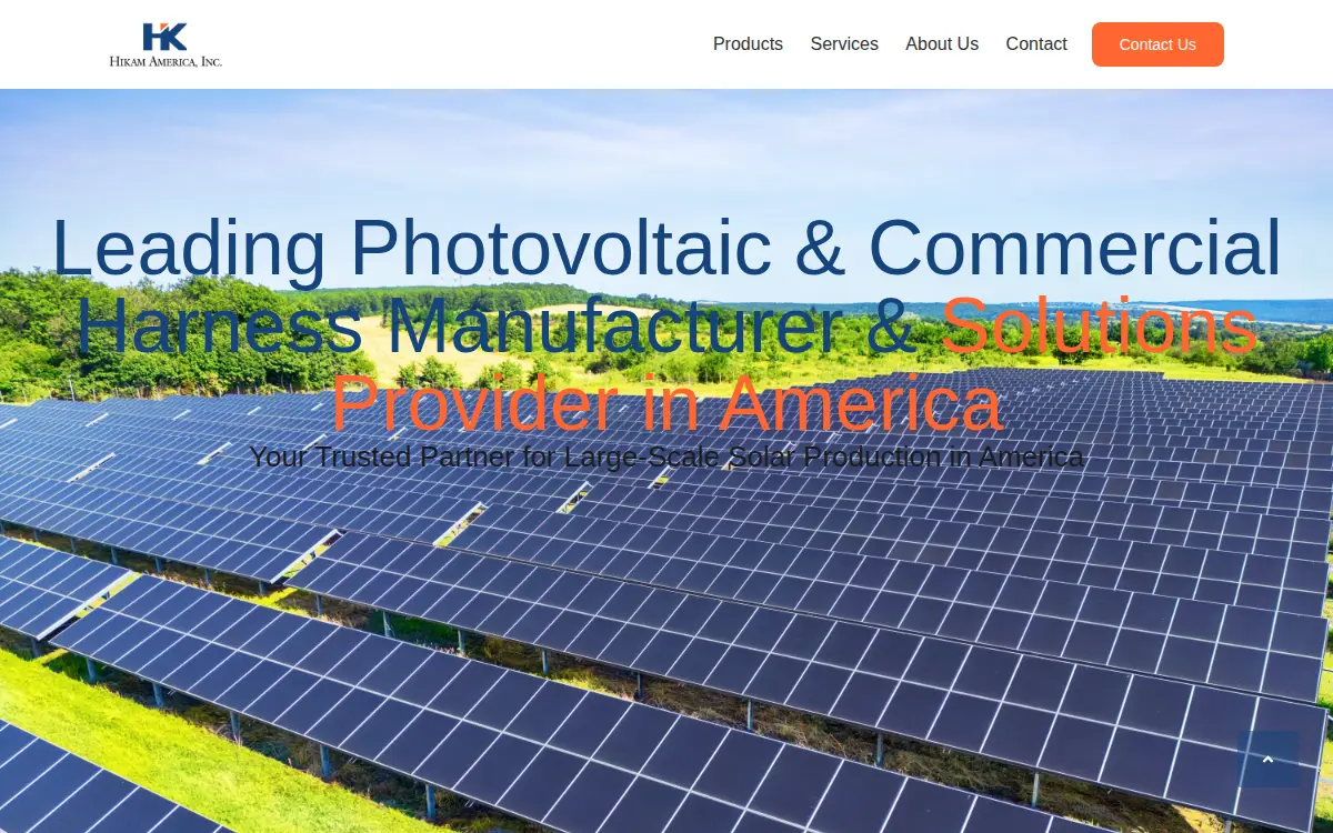 Homepage of Hikam America INC