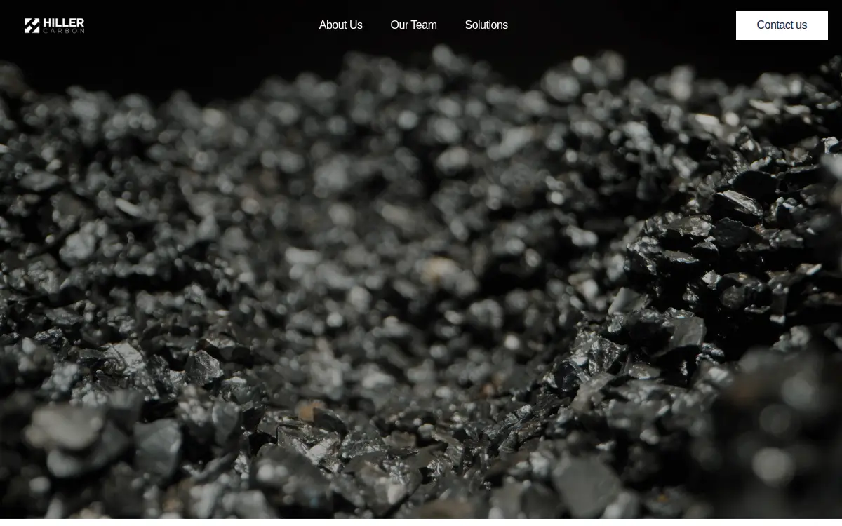 Homepage of Hiller Carbon LLC