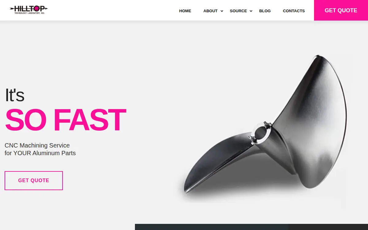 Homepage of Hilltop Technology Laboratory, INC.