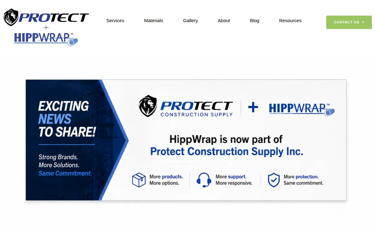Homepage of Hipp Marine Services, INC