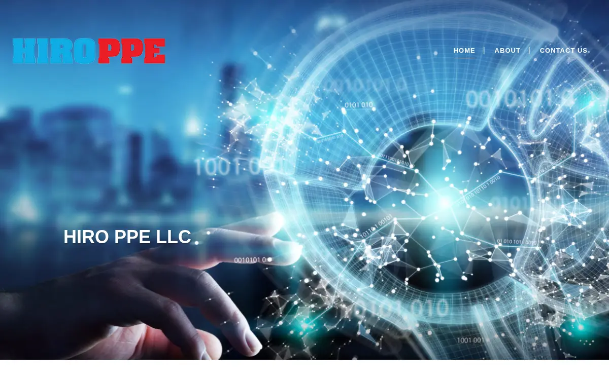 Homepage of Hiro Ppe LLC