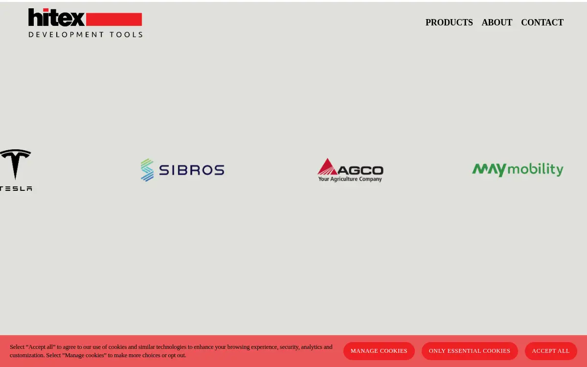 Homepage of Hitools INC.