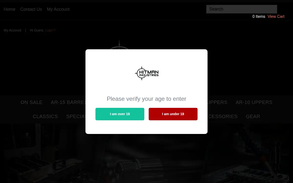 Homepage of Hitman Industries LLC