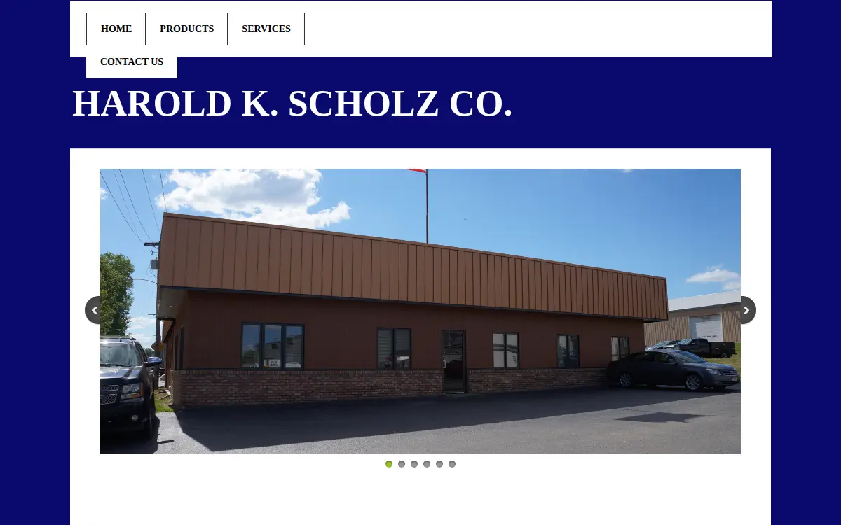 Homepage of Harold K Scholz CO