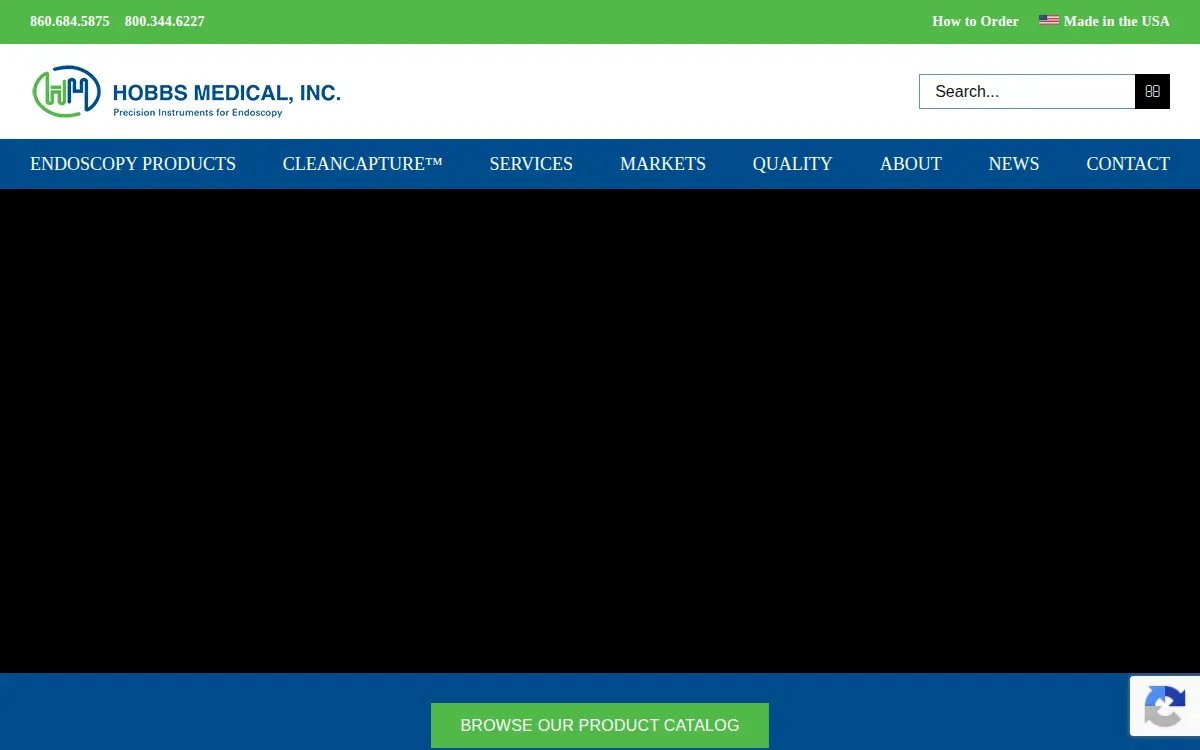 Homepage of Hobbs Medical, INC.