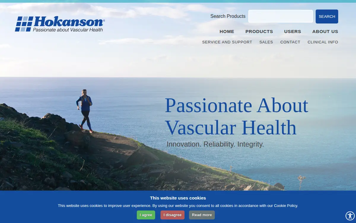 Homepage of D.e. Hokanson, INC.
