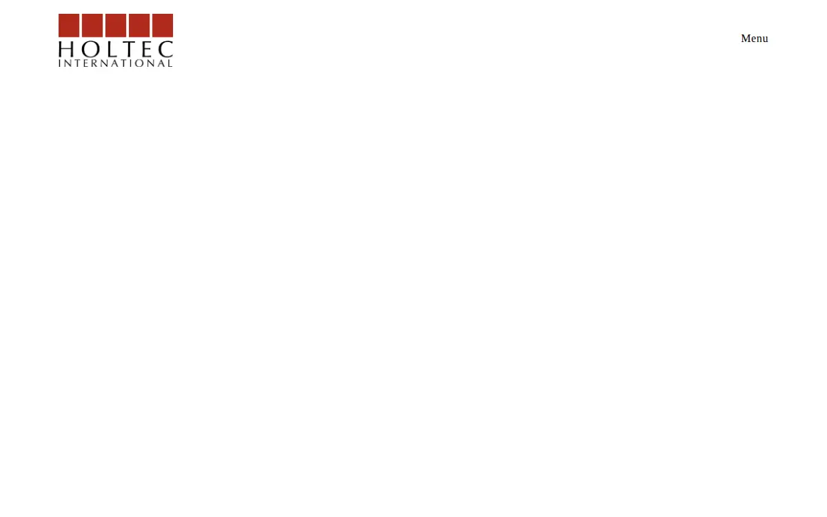 Homepage of Holtec International