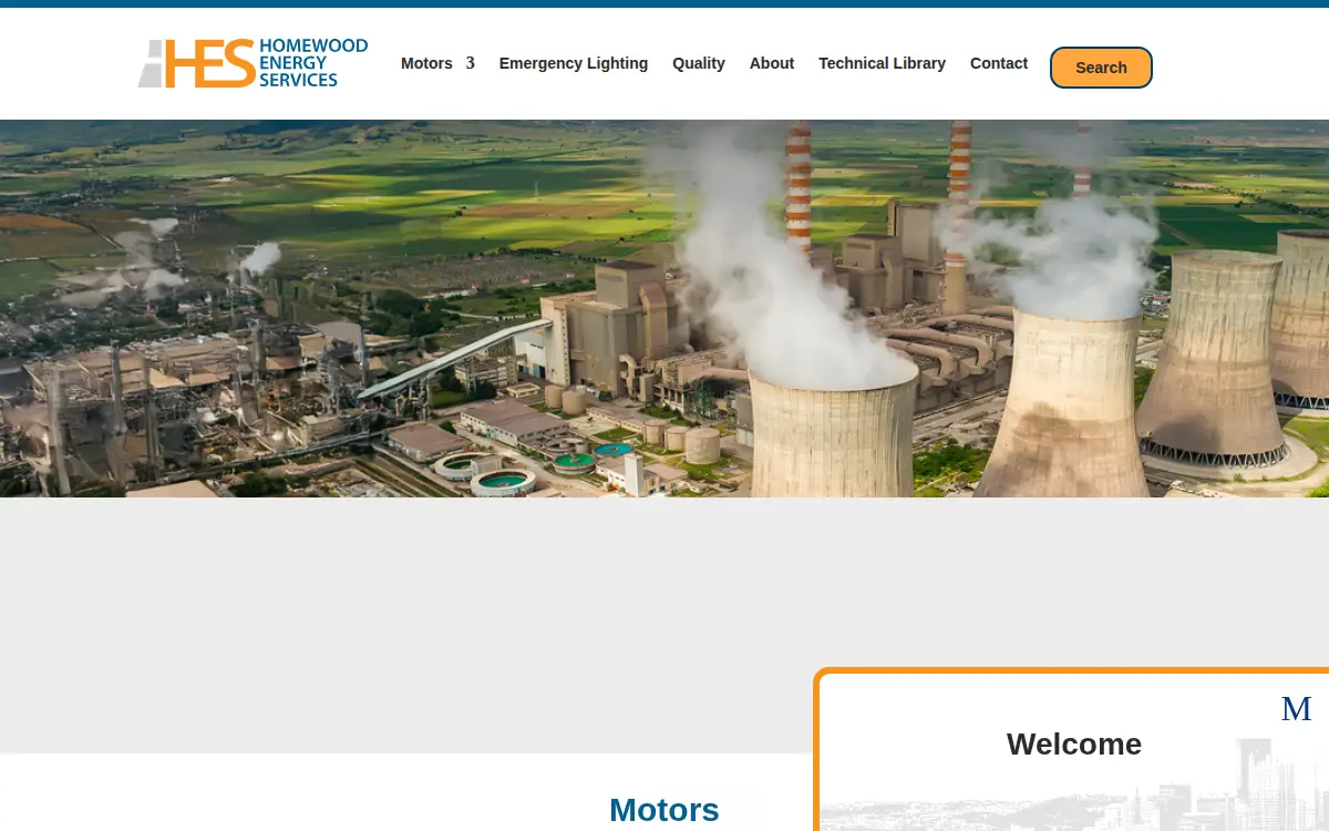 Homepage of Homewood Energy Services CORP