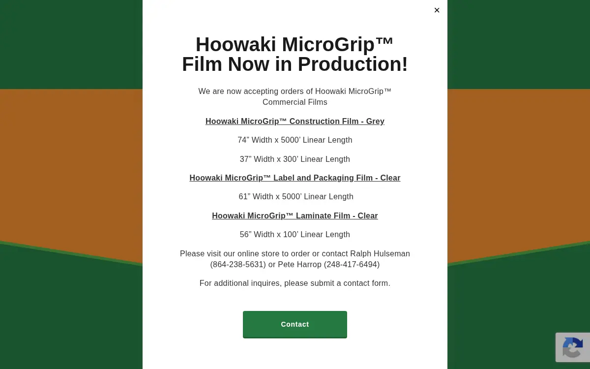 Homepage of Hoowaki LLC