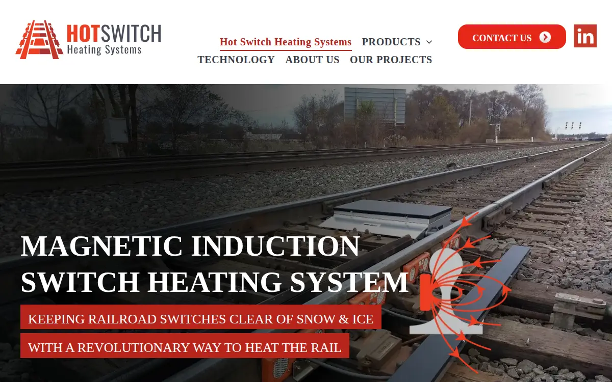 Homepage of Hot Switch Heating Systems LLC