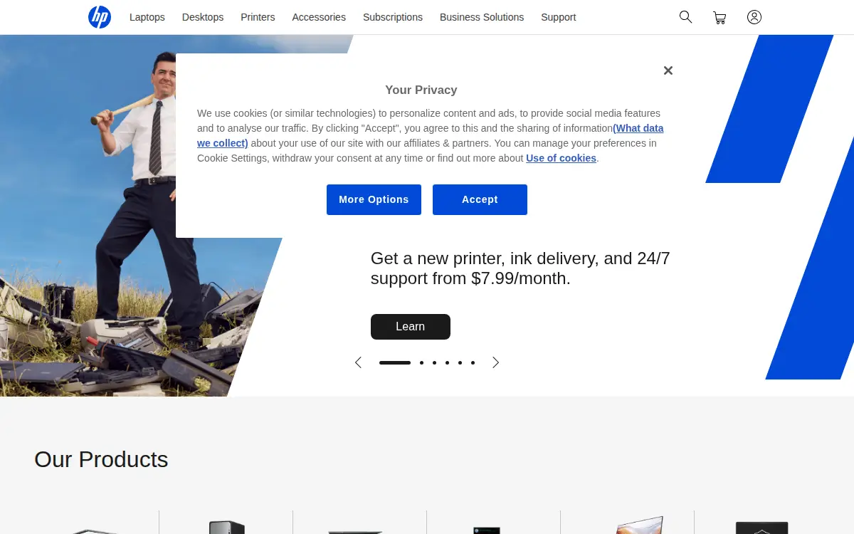 Homepage of Hpi Federal LLC